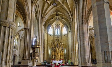 Iglesia de Nuestra Señora de la Asunción y del Manzano de Hondarribia, lugar de frontera, (por Esther Roso)